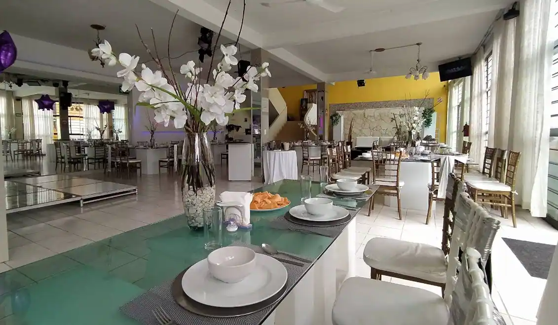 Pista de baile iluminada